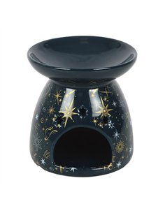 Blue Starry Night Oil Burner and Wax Warmer NT_24926