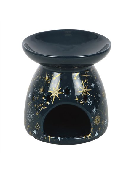 Blue Starry Night Oil Burner and Wax Warmer NT_24926 - pic 139485 | FastDaddyshop