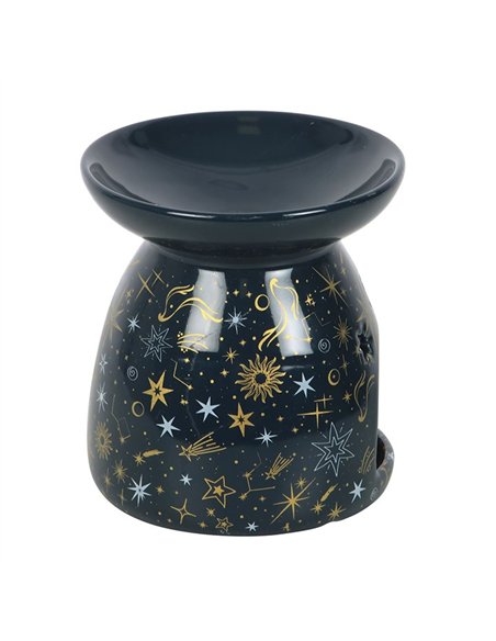 Blue Starry Night Oil Burner and Wax Warmer NT_24926 - pic 139486 | FastDaddyshop