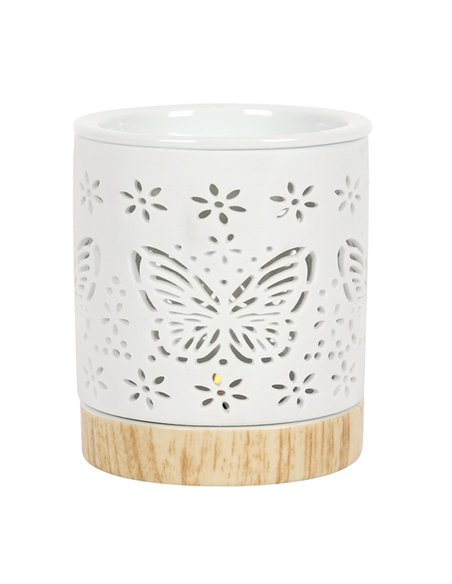 Matte Ceramic Butterfly Oil Burner OB_19927 - pic 139535 | FastDaddyshop