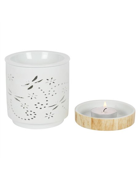 Dragonfly Matte Ceramic Oil Burner  OB_20027 - pic 139541 | FastDaddyshop