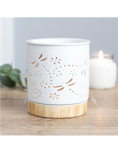 Dragonfly Matte Ceramic Oil Burner  OB_20027