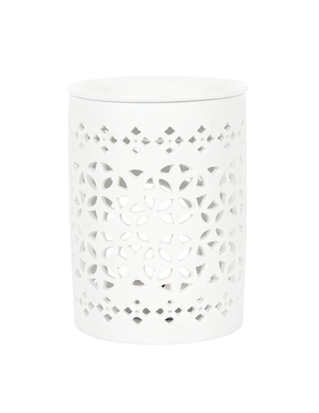 White Matte Cut Out Oil Burner  OB_20227 - pic 139550 | FastDaddyshop