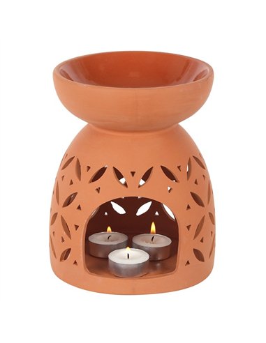 Giant Terracotta Oil Burner and Wax Warmer OB_25831