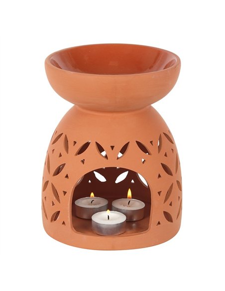 Giant Terracotta Oil Burner and Wax Warmer OB_25831 - pic 139609 | FastDaddyshop