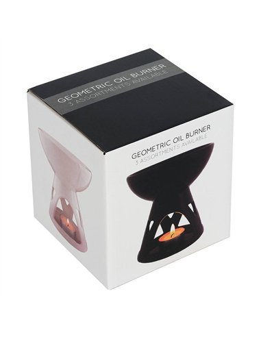 Black Deep Bowl Oil Burner and Wax Warmer OB_27338