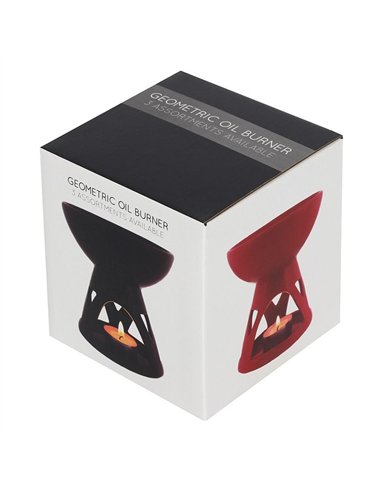 Red Deep Bowl Oil Burner and Wax Warmer OB_27538