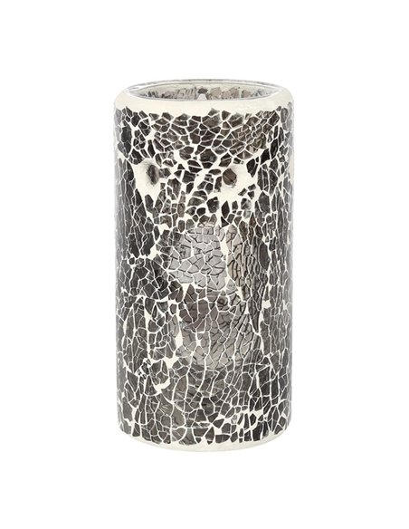 Pillar Gunmetal Grey Crackle Oil Burner and Wax Warmer OB_31531 - pic 139627 | FastDaddyshop
