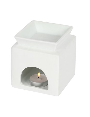 White Home Cut Out Oil Burner OB_34330