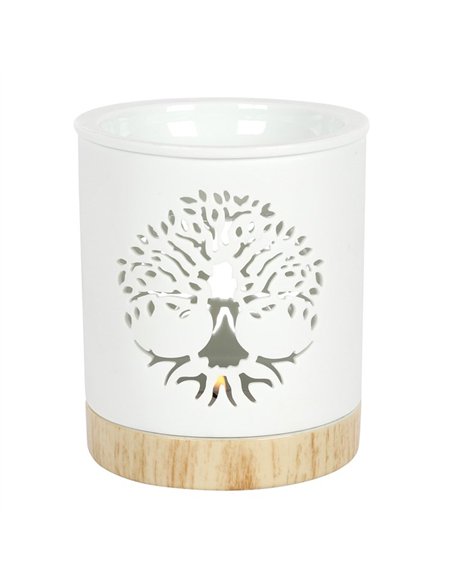 White Tree of Life Cut Out Oil Burner OB_34730 - pic 139673 | FastDaddyshop