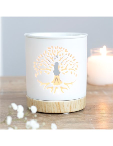 White Tree of Life Cut Out Oil Burner OB_34730 - pic 139676 | FastDaddyshop