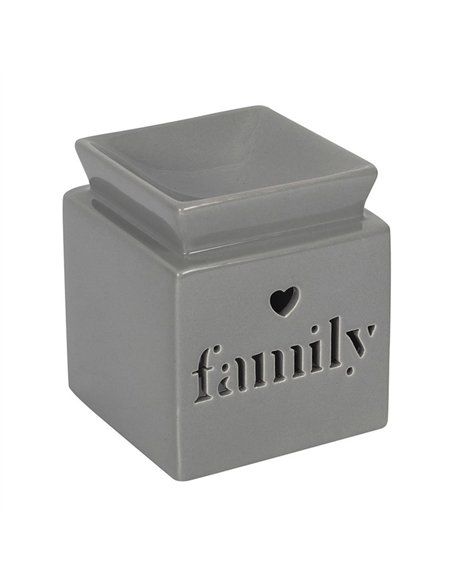 Grey Family Cut Out Oil Burner and Wax Warmer OB_35030 - pic 139681 | FastDaddyshop