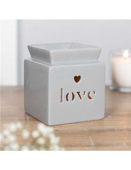 Grey Love Cut Out Oil Burner OB_35130 - pic 139689 | FastDaddyshop