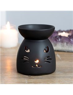 Black Cat Cut Out Oil Burner and Wax Warmer  OB_35630 2