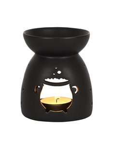 Black Cauldron Cut Out Oil Burner OB_35830