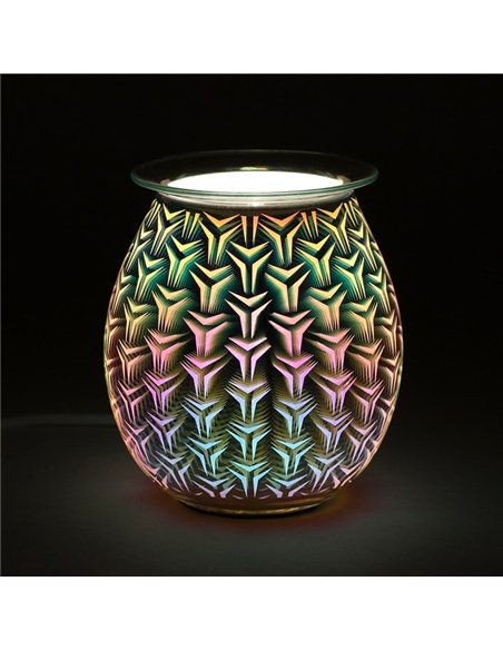 3D Geometric Light Up Electric Oil Burner OB_40838 - pic 139720 | FastDaddyshop