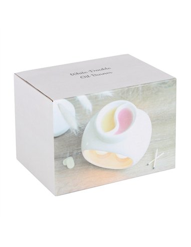 Off White Double Oil Burner OB_40931
