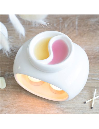 Off White Double Oil Burner OB_40931