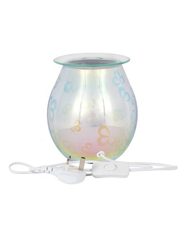 3D Flower Petal Light Up Electric Oil Burner OB_41038