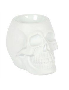 White Skull Oil Burner OB_46230