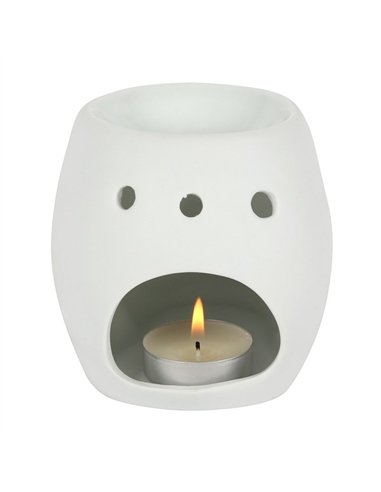 White Skull Oil Burner OB_46230