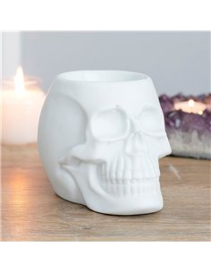 White Skull Oil Burner OB_46230 2