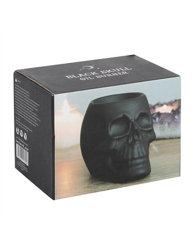 Black Skull Oil Burner OB_46330