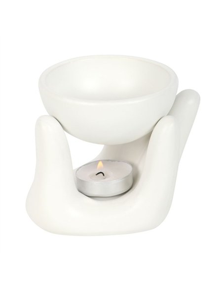 White Hand Ceramic Oil Burner OB_51824 - pic 139760 | FastDaddyshop