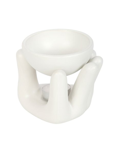 White Hand Ceramic Oil Burner OB_51824 - pic 139761 | FastDaddyshop