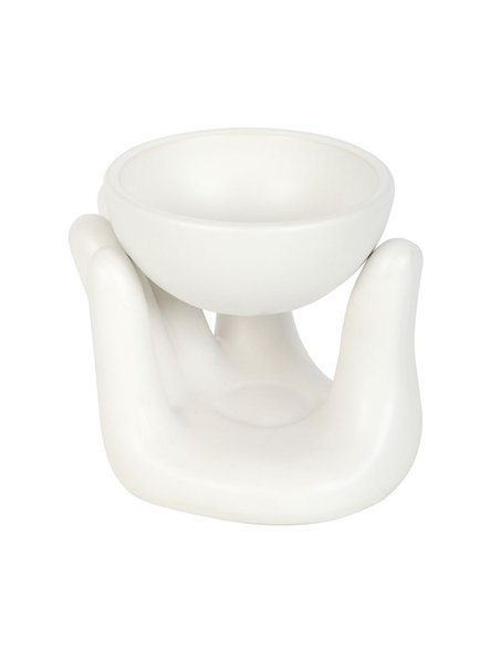 White Hand Ceramic Oil Burner OB_51824 - pic 139762 | FastDaddyshop
