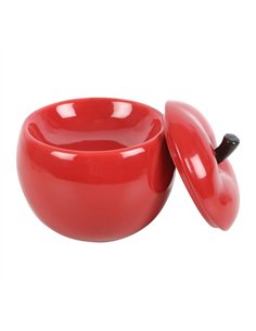 Red Apple Ceramic Oil Burner OB_65922 2