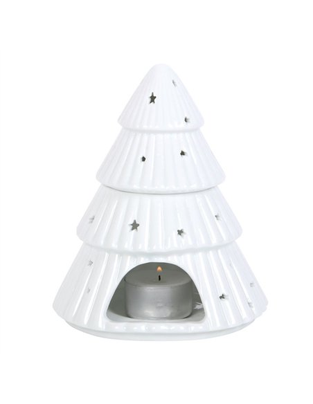 White Christmas Tree Oil Burner OB_72122 - pic 139800 | FastDaddyshop