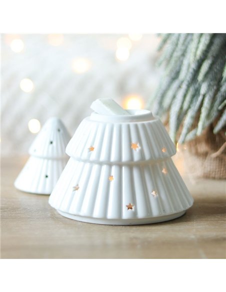 White Christmas Tree Oil Burner OB_72122 - pic 139803 | FastDaddyshop