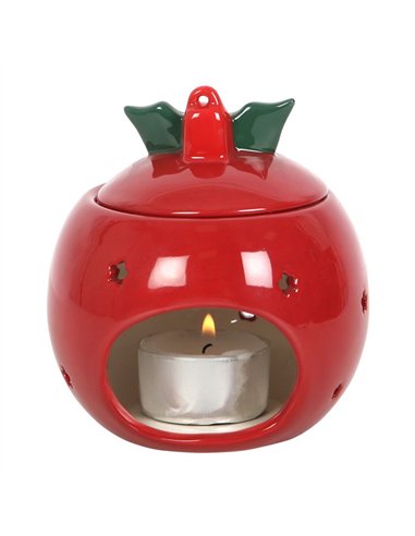 Red Bauble Oil Burner OB_72522