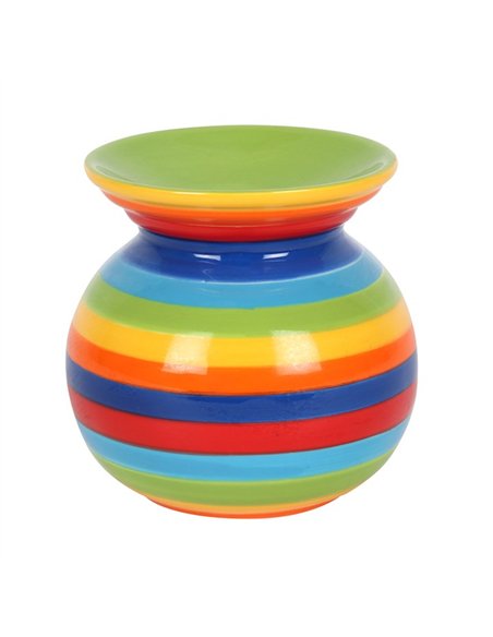 Rainbow Stripe Oil Burner OB_99830 - pic 139821 | FastDaddyshop