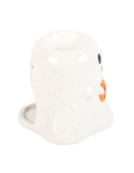 Ghost Shaped Oil Burner and Wax Warmer with Pumpkin PB_60924 - pic 139825 | FastDaddyshop