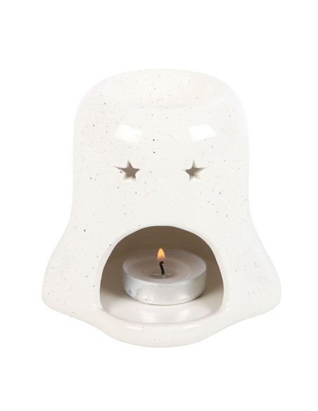 Ghost Shaped Oil Burner and Wax Warmer with Pumpkin PB_60924 - pic 139826 | FastDaddyshop