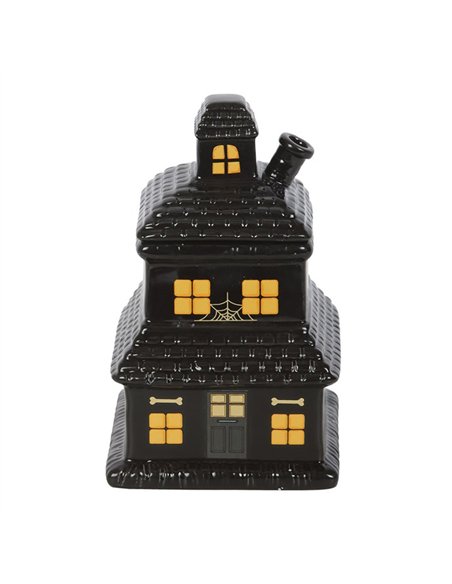 Black Haunted House Oil Burner and Wax Warmer PD_17826 - pic 139837 | FastDaddyshop