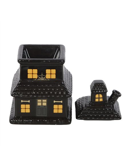 Black Haunted House Oil Burner and Wax Warmer PD_17826 - pic 139838 | FastDaddyshop