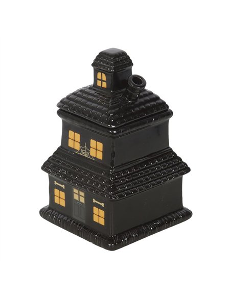 Black Haunted House Oil Burner and Wax Warmer PD_17826 - pic 139839 | FastDaddyshop