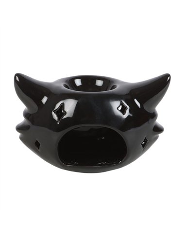Spooky Black Cat Oil Burner  PD_52424