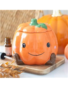 Cute Smiling Pumpkin Oil Burner and Wax Warmer PK_22526 2