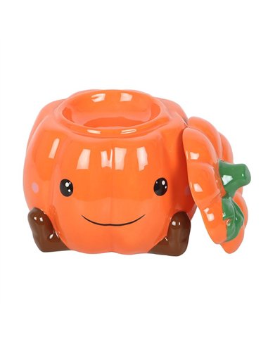 Cute Smiling Pumpkin Oil Burner and Wax Warmer PK_22526