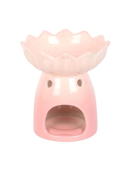 Pink Water Lily Oil Burner and Wax Warmer PO_58425 - pic 139854 | FastDaddyshop
