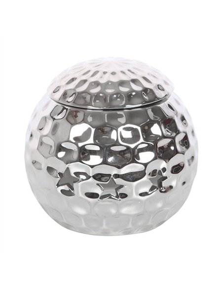 Silver Disco Ball Oil Burner RO_50125 - pic 139866 | FastDaddyshop