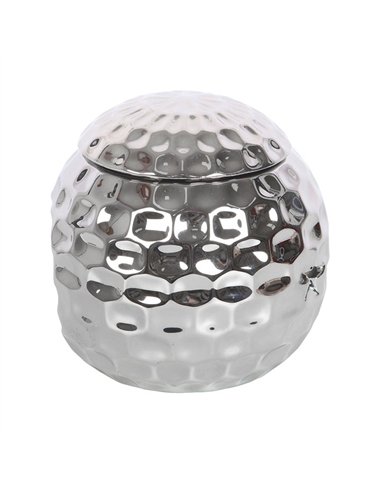 Silver Disco Ball Oil Burner RO_50125