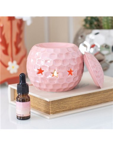 Pink Disco Ball Oil Burner RO_76125