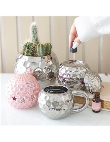 Pink Disco Ball Oil Burner RO_76125