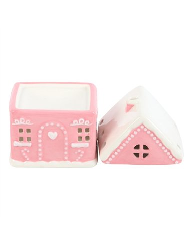 Pink Gingerbread House Oil Burner SF_72124