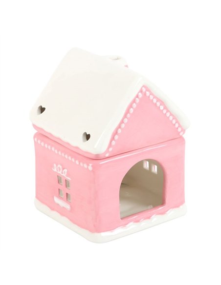 Pink Gingerbread House Oil Burner SF_72124 - pic 139891 | FastDaddyshop